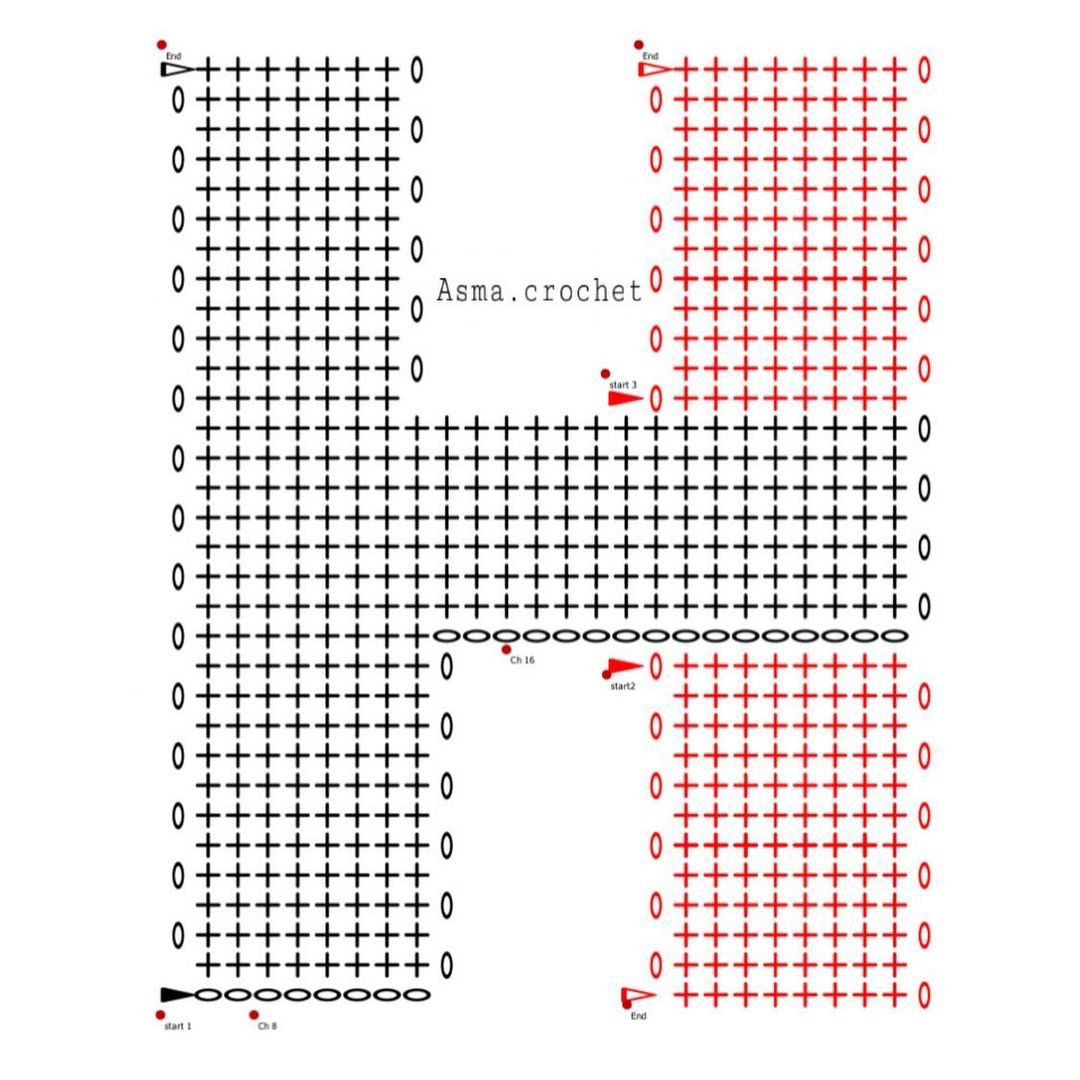 Crochet Alphabet Letters Pattern - Set 2