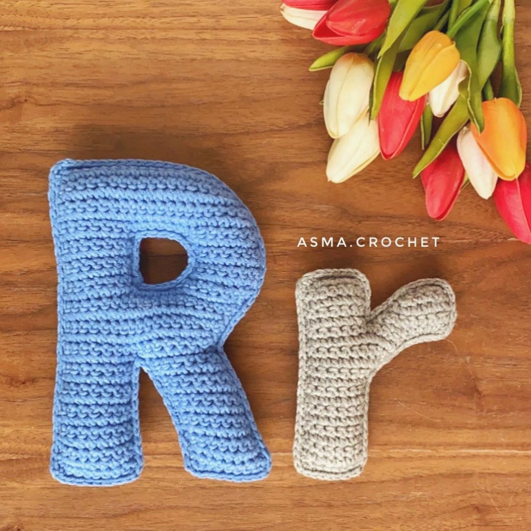 Crochet Alphabet Letters Pattern - Set 2