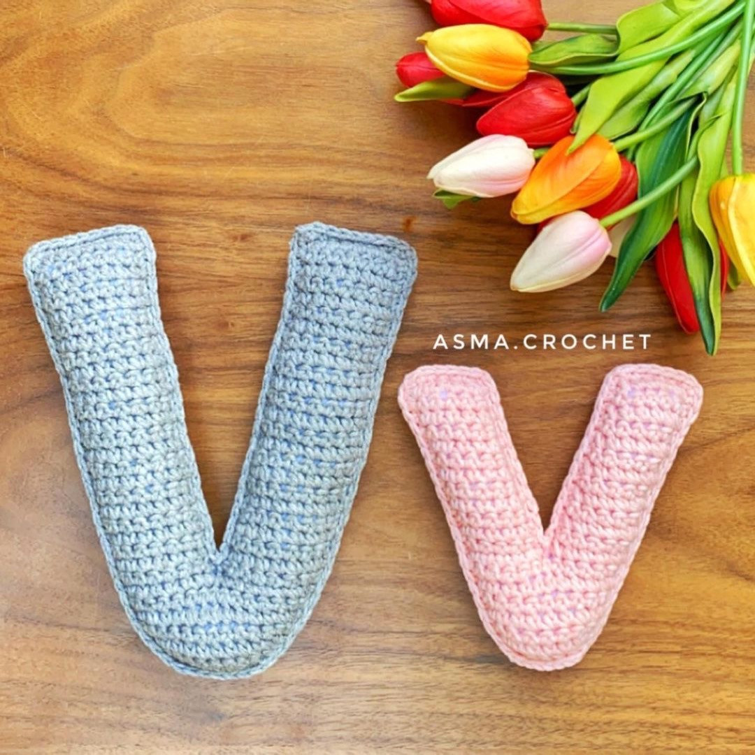 Crochet Alphabet Letters Pattern - Set 2