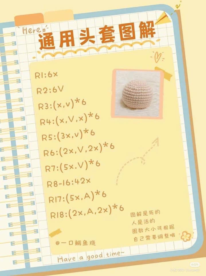 Crochet Christmas Gnome Faces Pattern in a Festive Basket