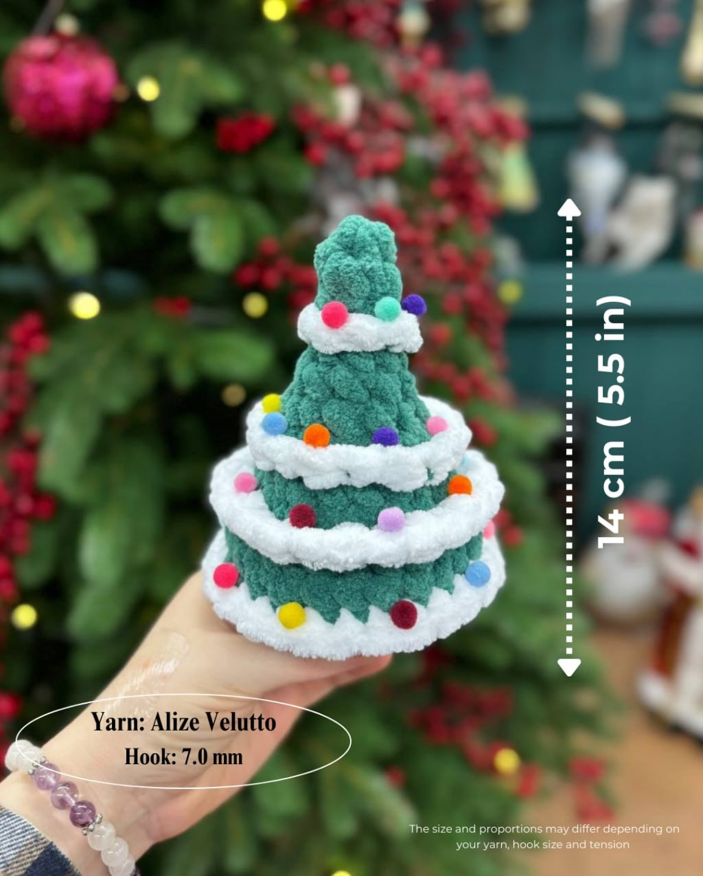 Crochet Christmas Tree Pattern: Free, Easy, and No Sew Required