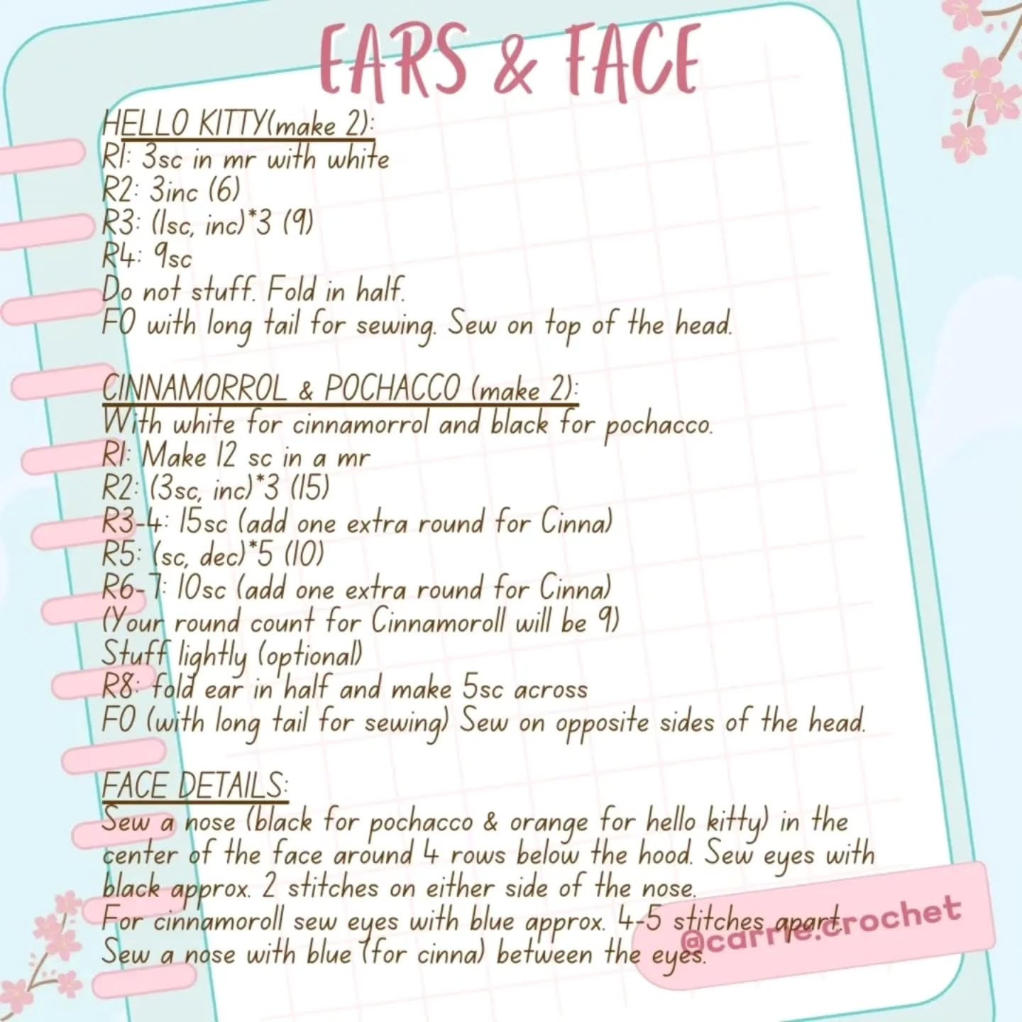 Crochet Cute Fruit Characters with Free Pattern and Video Guide