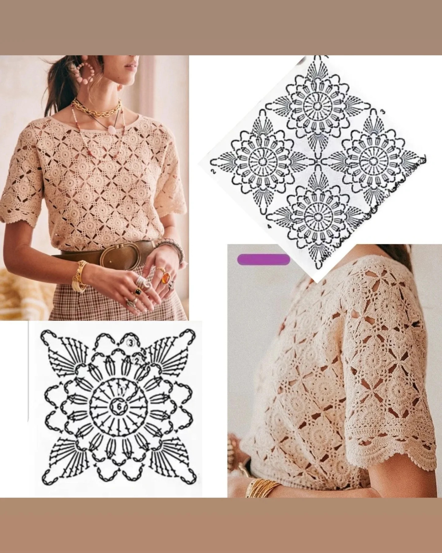 Crochet Flower and Star Pattern Collection for Creative Projects