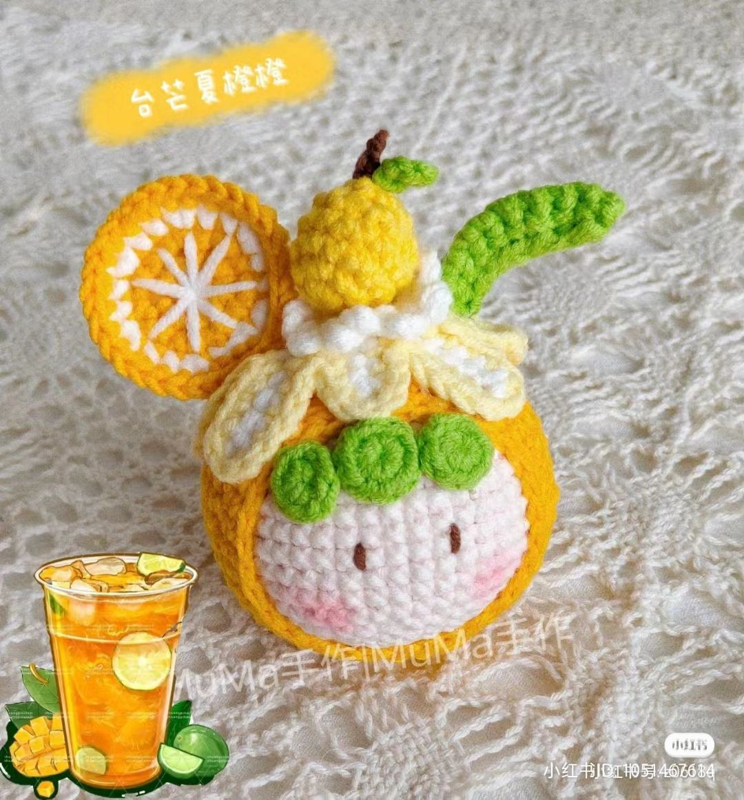 Crochet Fruit-Themed Amigurumi Dolls for Beginners