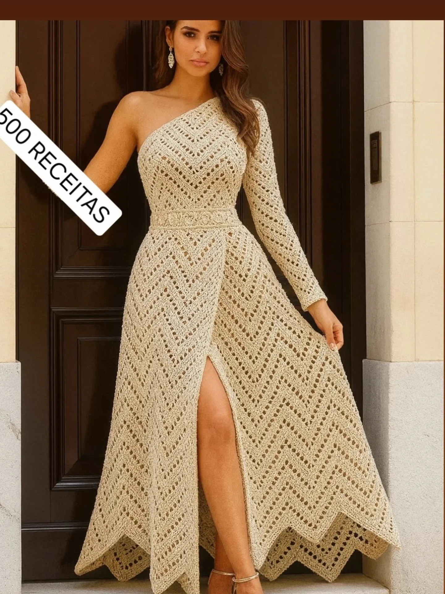 Crochet Lace Pattern for Stylish Jeans Insert