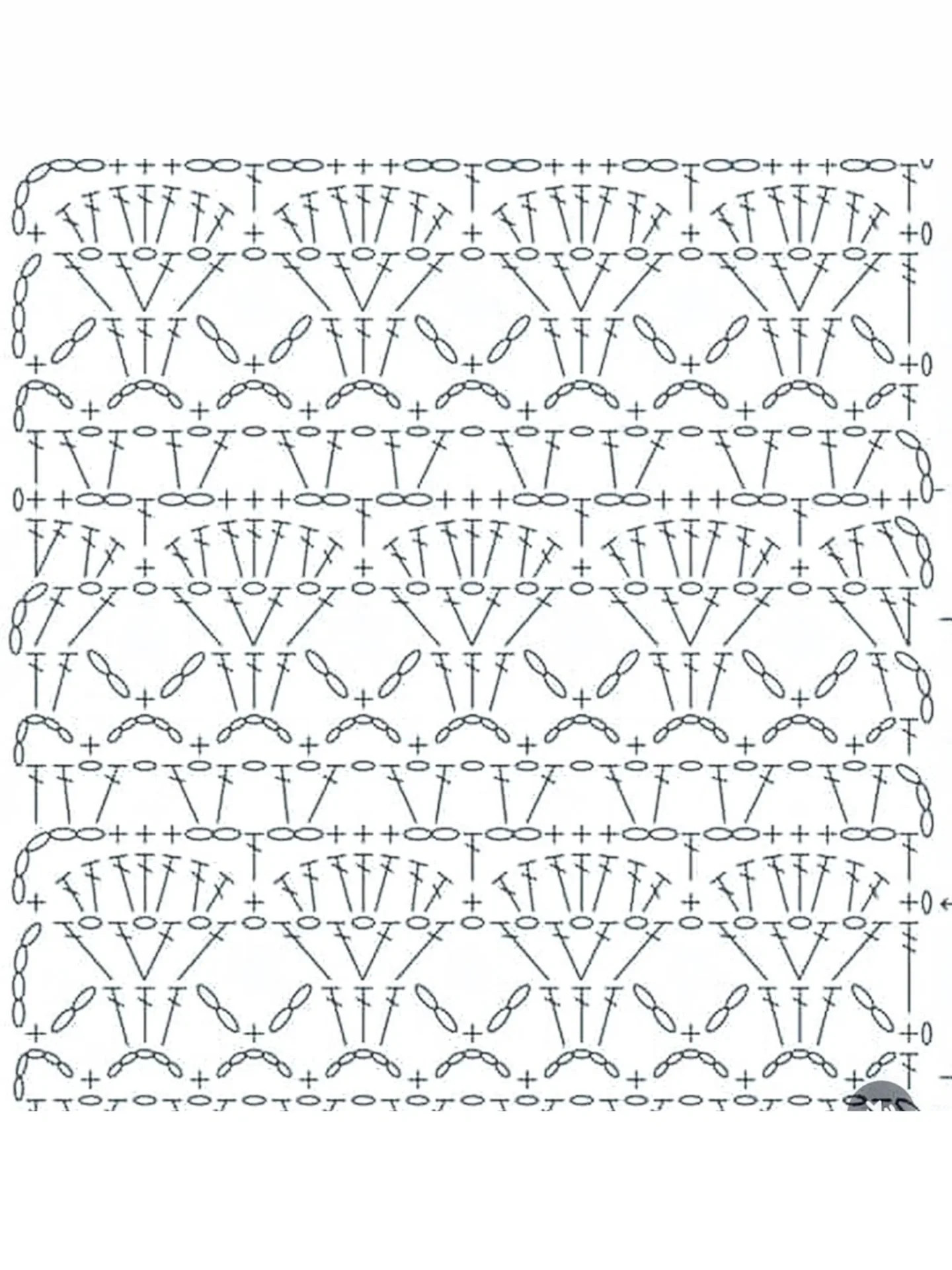 Crochet Lace Pattern for Stylish Jeans Insert