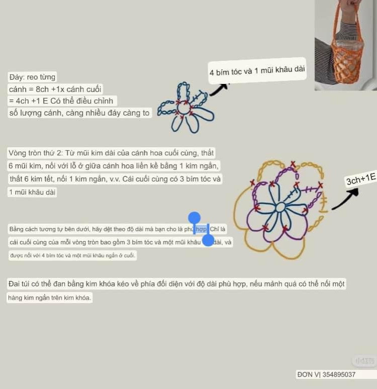 Crochet Pattern for a Convenient Cup Holder