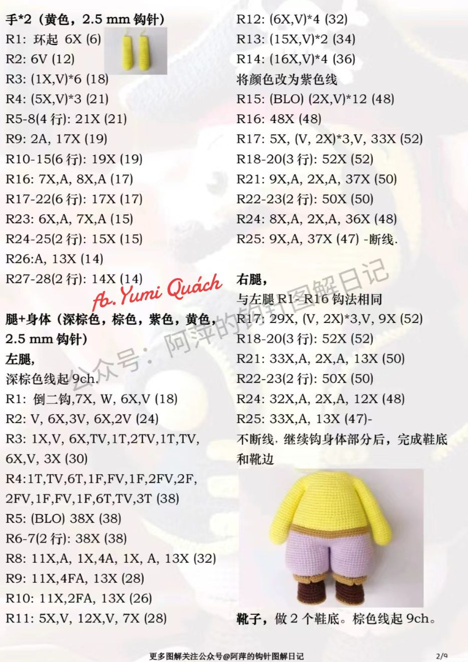 Crochet Pattern for a Pirate Duck Amigurumi Toy