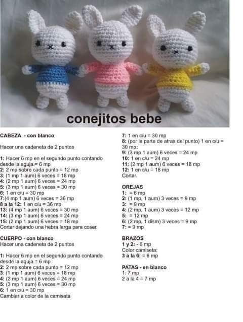 Crochet Pattern for Cute Amigurumi Bear with Detailed Instructions