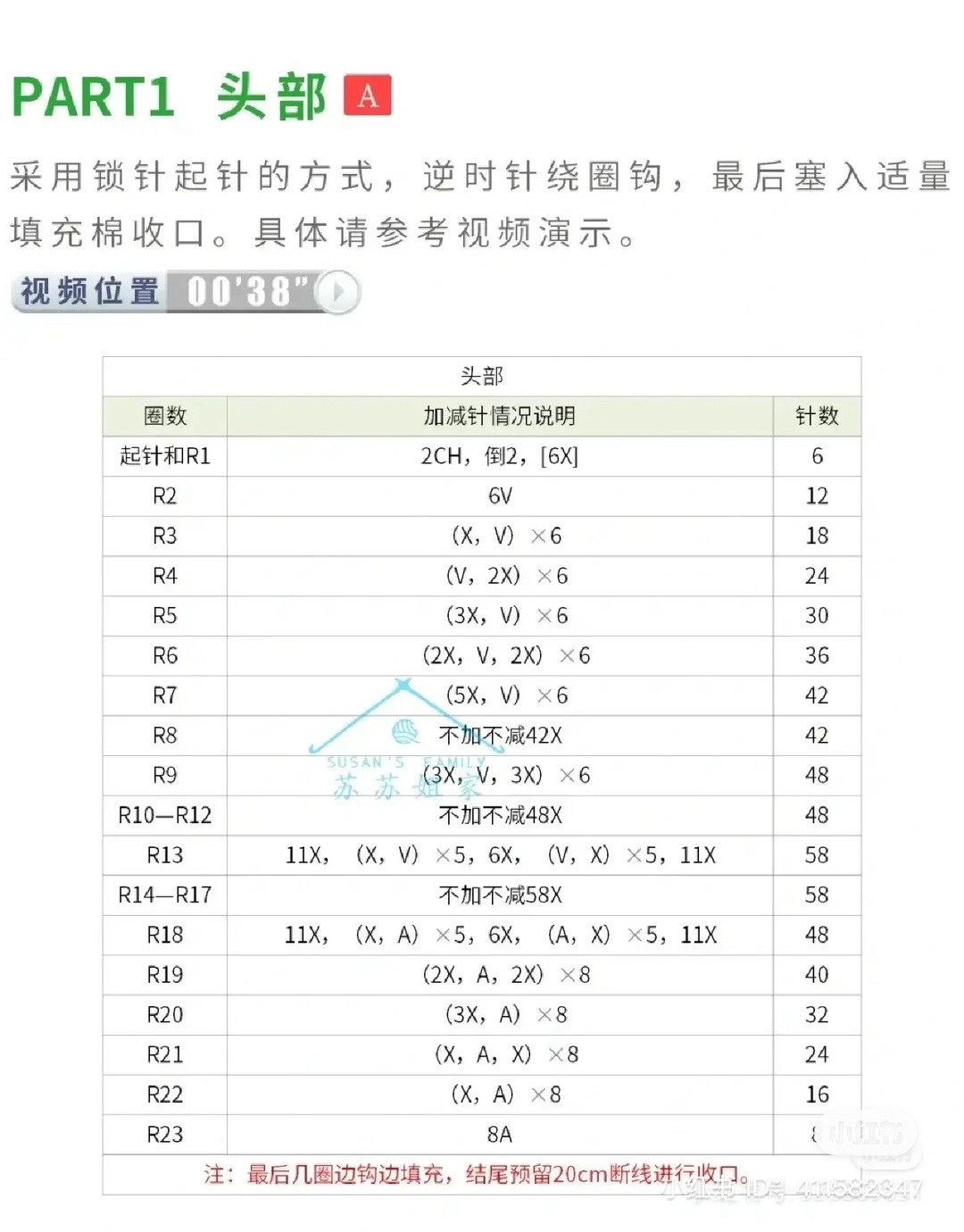 Crochet Pattern for Cute Green Leaf Doll