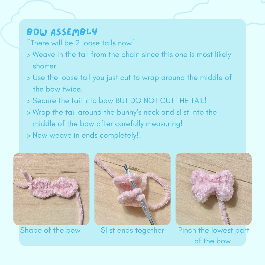 Crochet Pattern for Cute Spring Bunny Amigurumi Toy