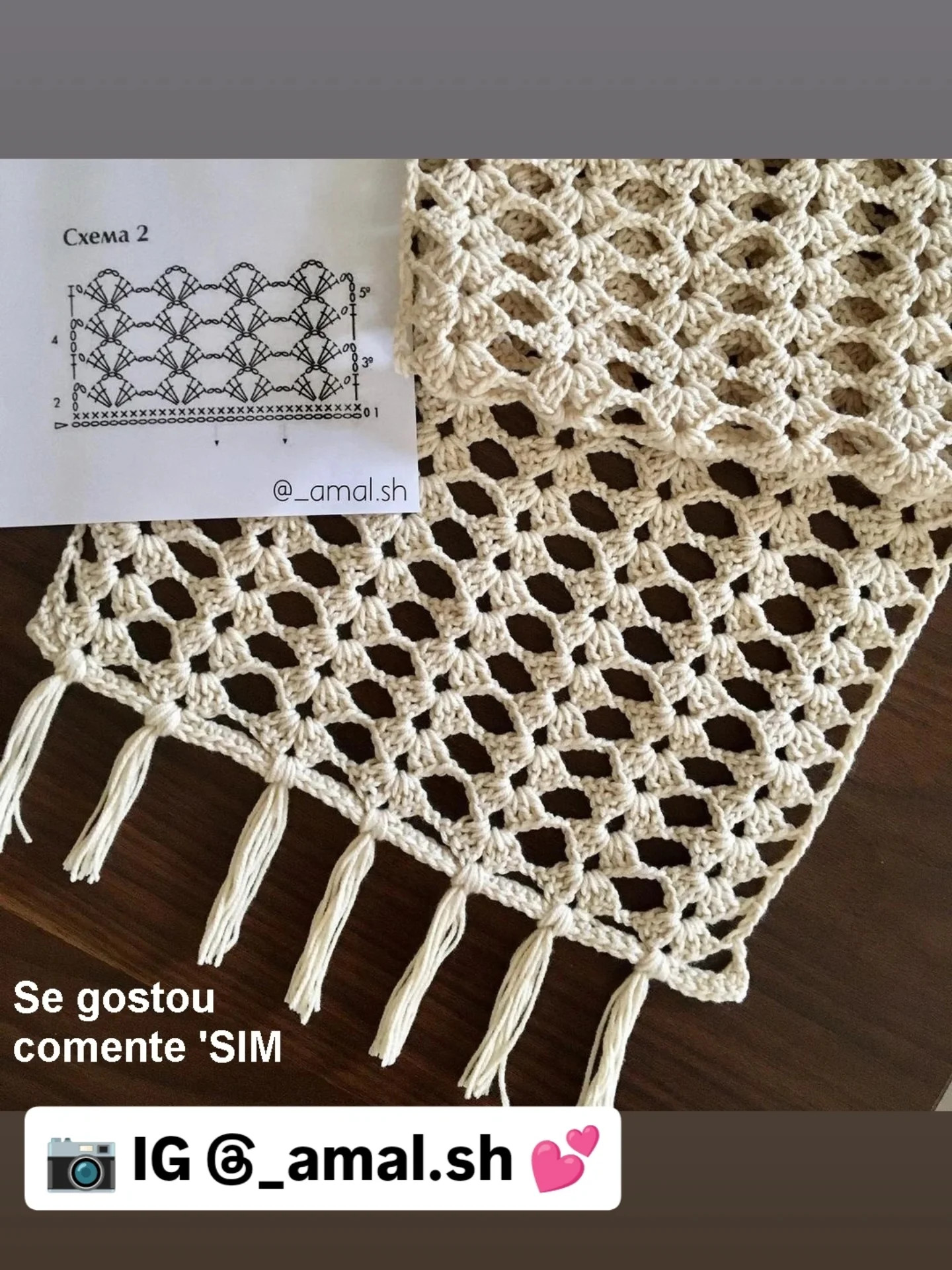 Crochet Pattern for Elegant Pink Floral Sweater