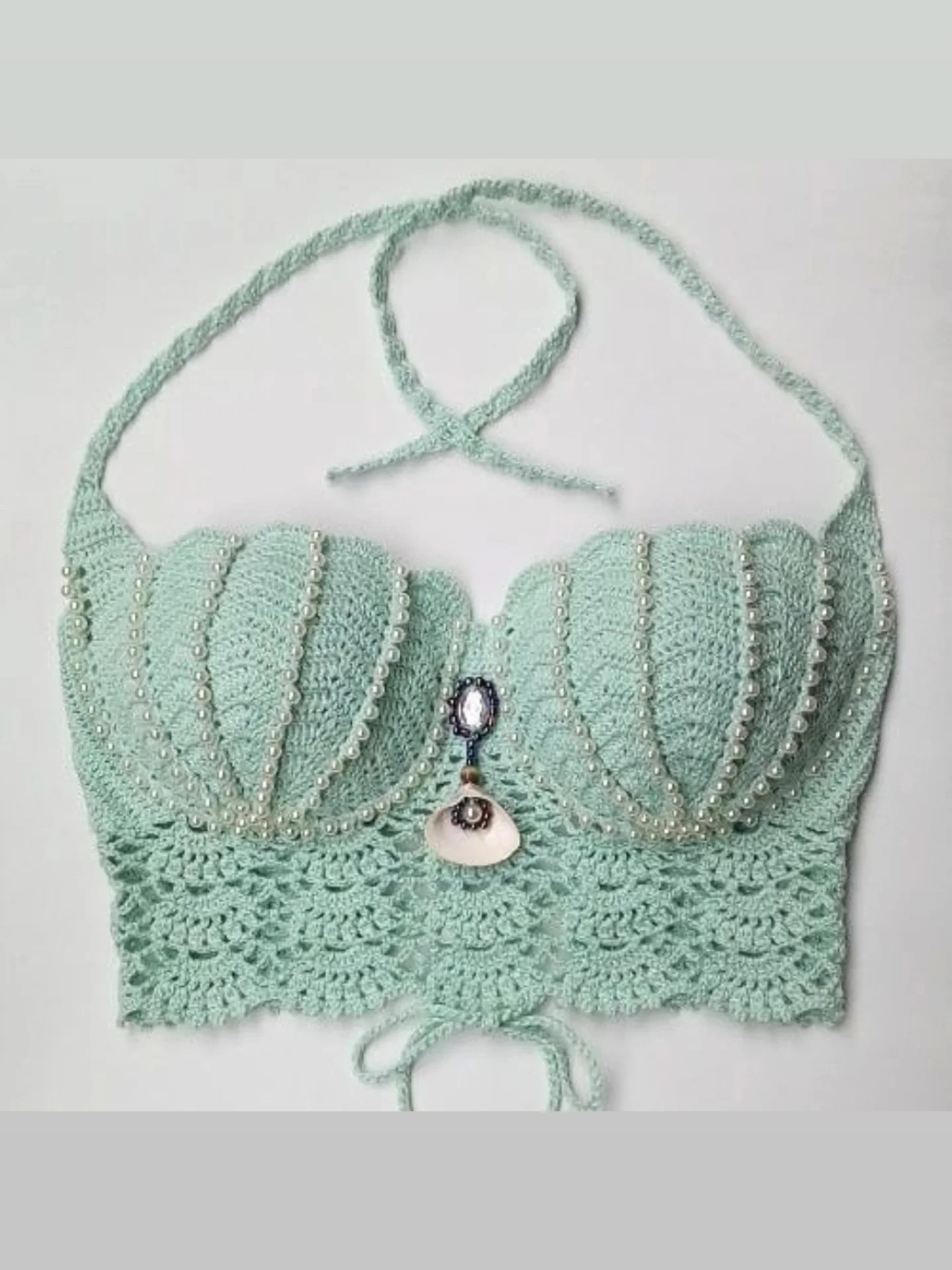 Crochet Pattern for Elegant Square Motif with Petal Design