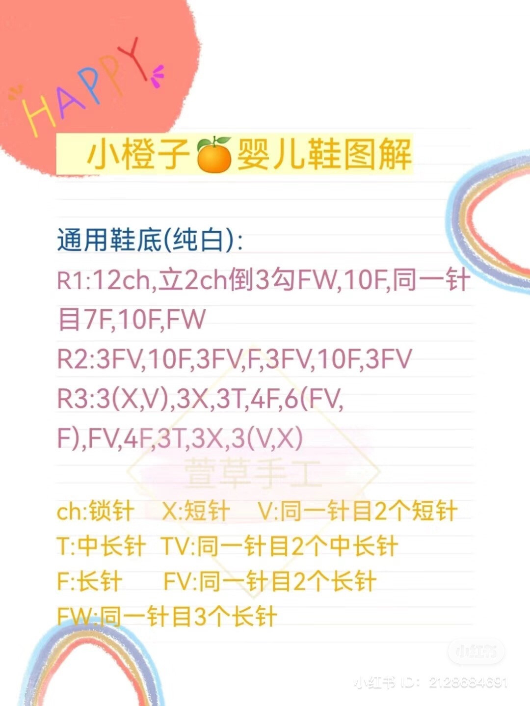 Crochet Pattern for Orange Baby Hat and Shoes