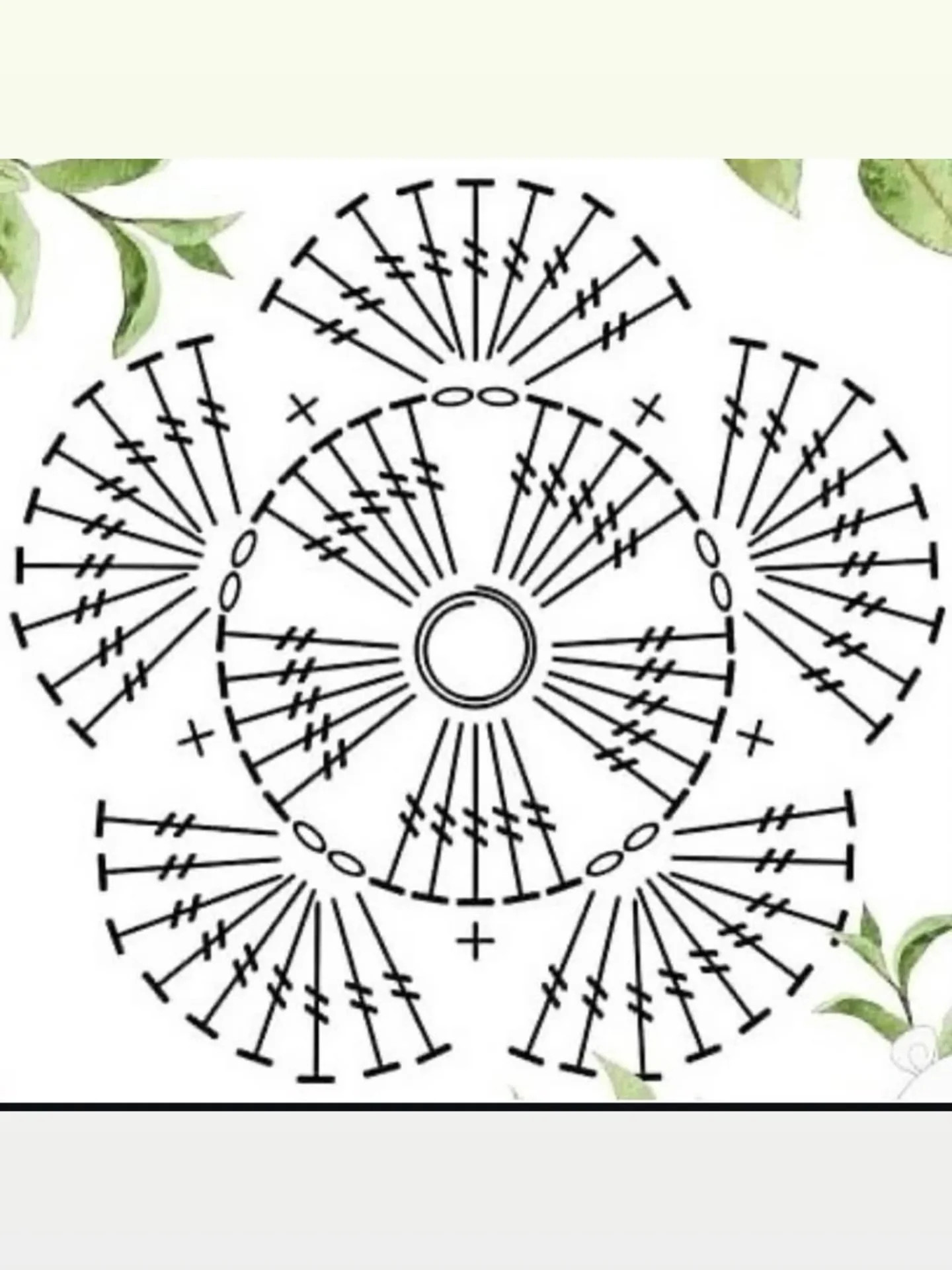 Crochet Pattern for Strawberry Granny Square