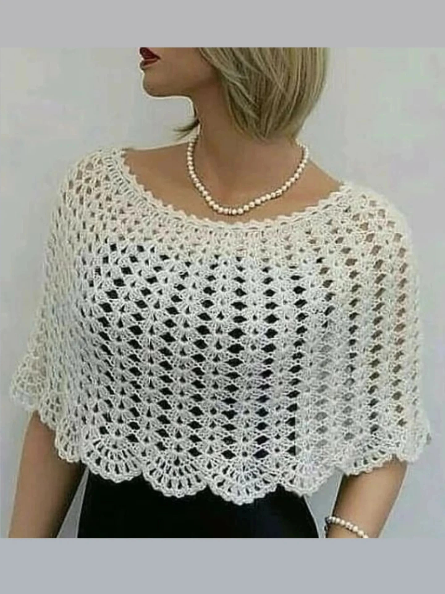 Crochet Pattern for Strawberry Granny Square