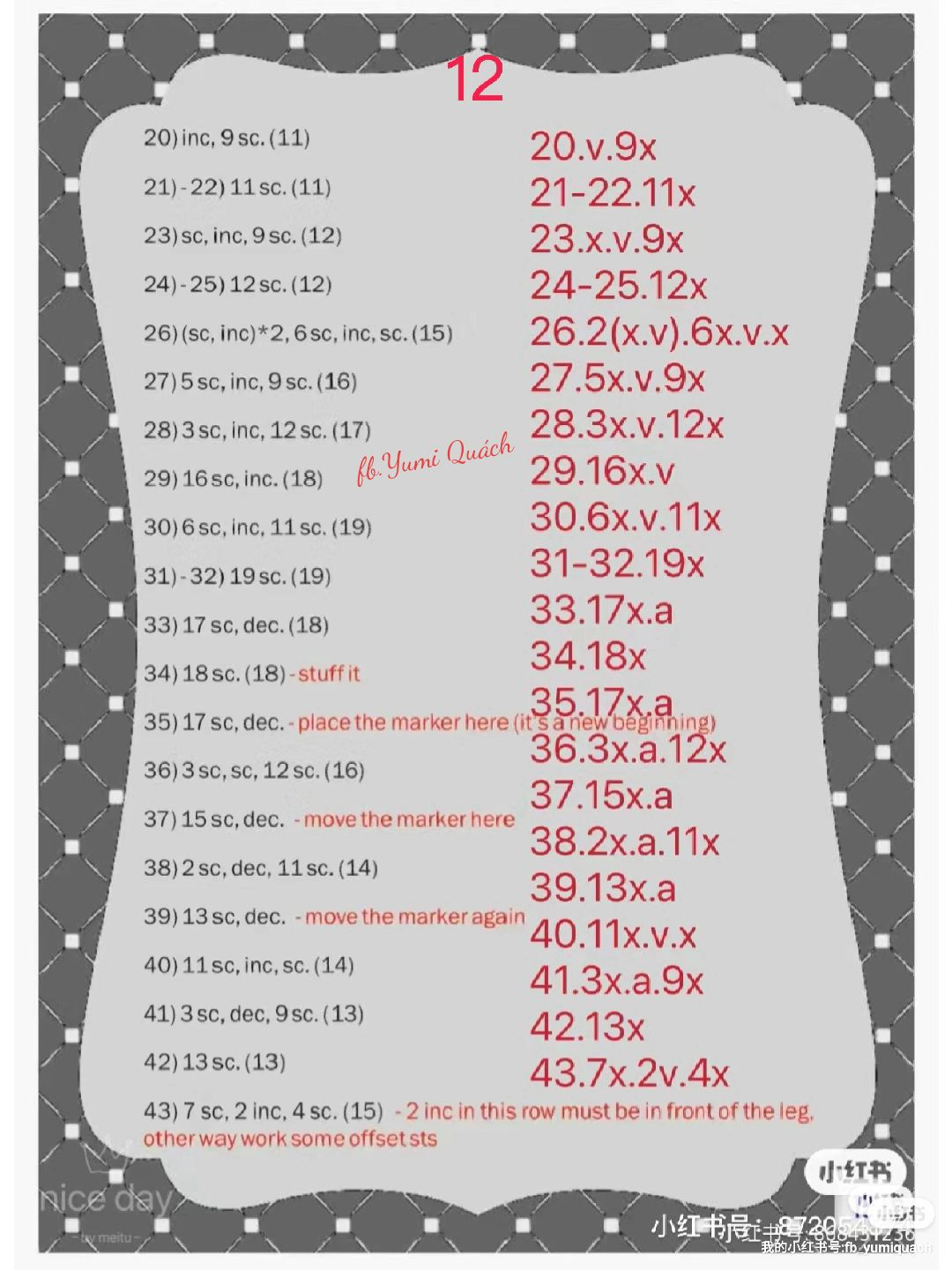 Crochet Pattern for Stylish Doll with Casual Outfit and Accessories