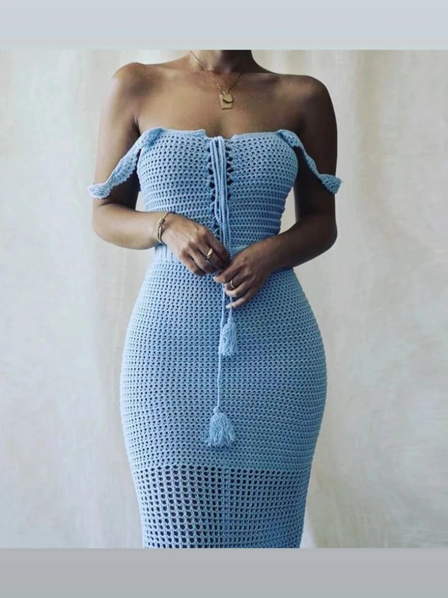 Crochet Pattern for Stylish Jeans Side Insert