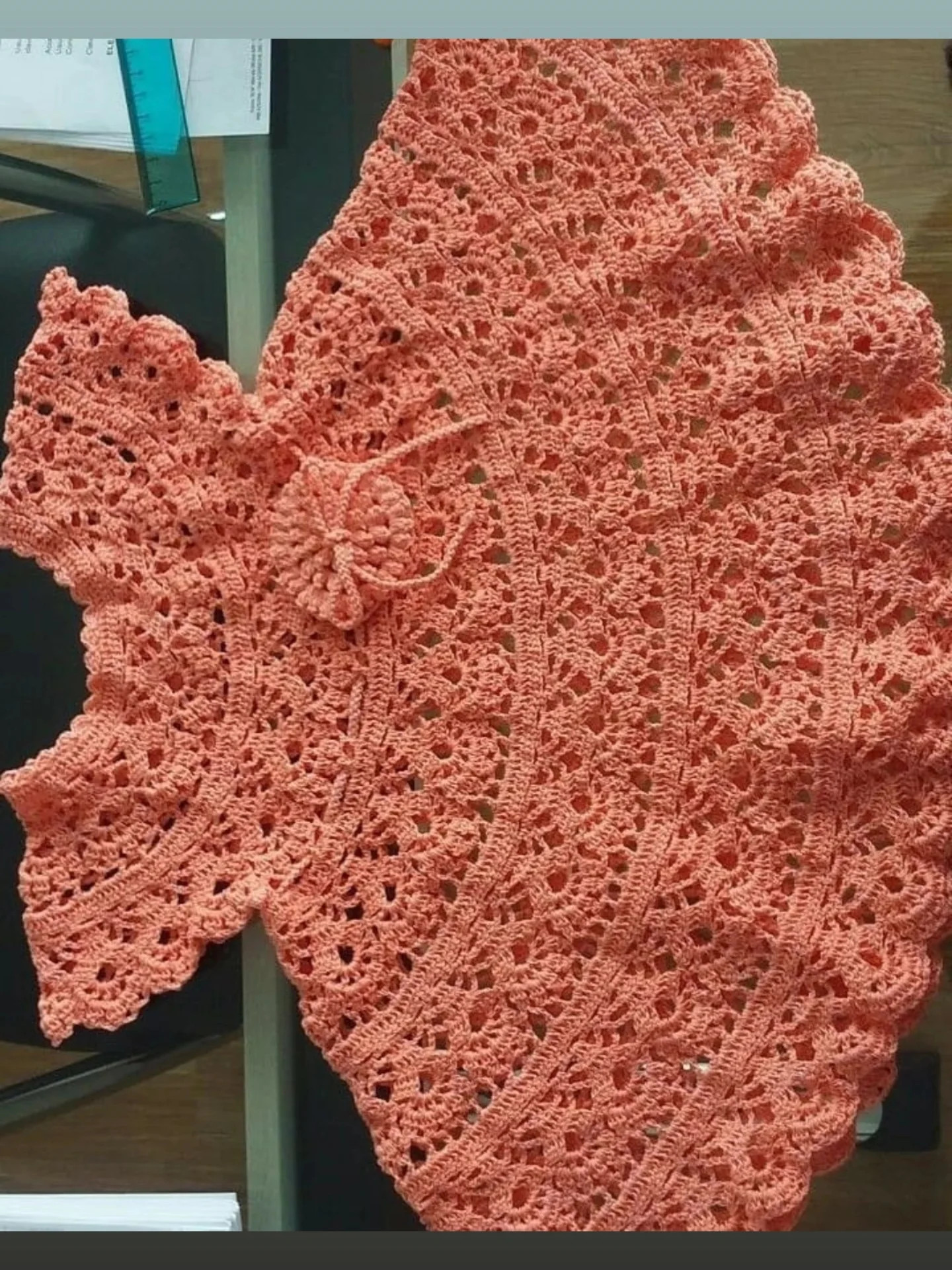 Crochet Pattern for Stylish Jeans Side Insert