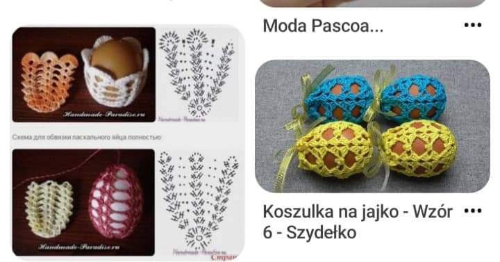 Crochet Patterns for Decorative Egg Covers