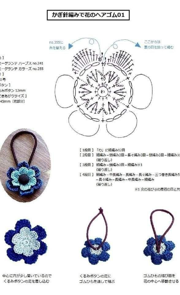 Crochet Rolled Rose Flower Pattern by Pink Rose Crochet