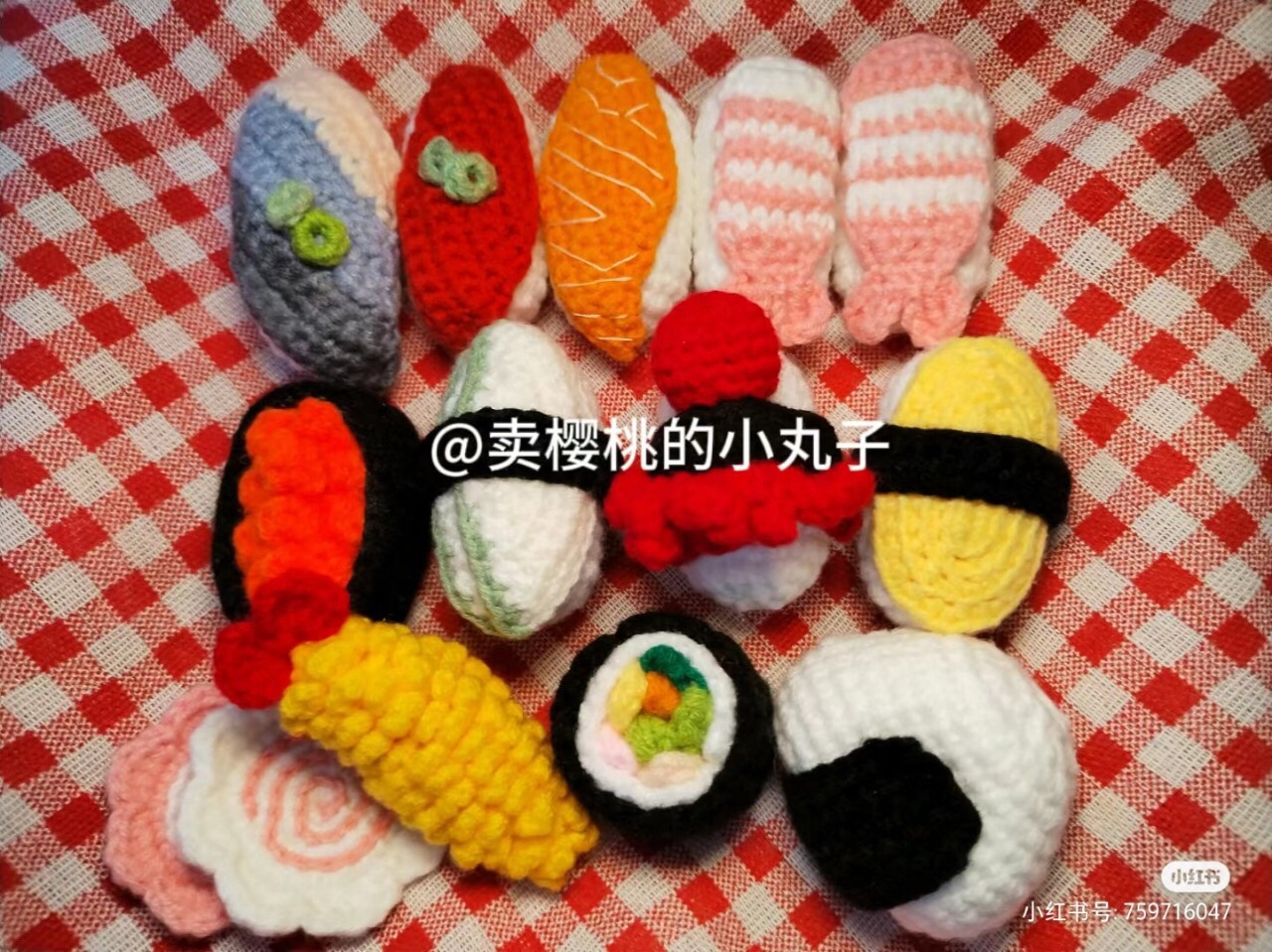 Crochet Sushi: Miniature Yarn Delights for Craft Enthusiasts