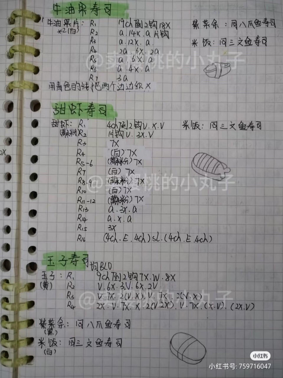 Crochet Sushi: Miniature Yarn Delights for Craft Enthusiasts