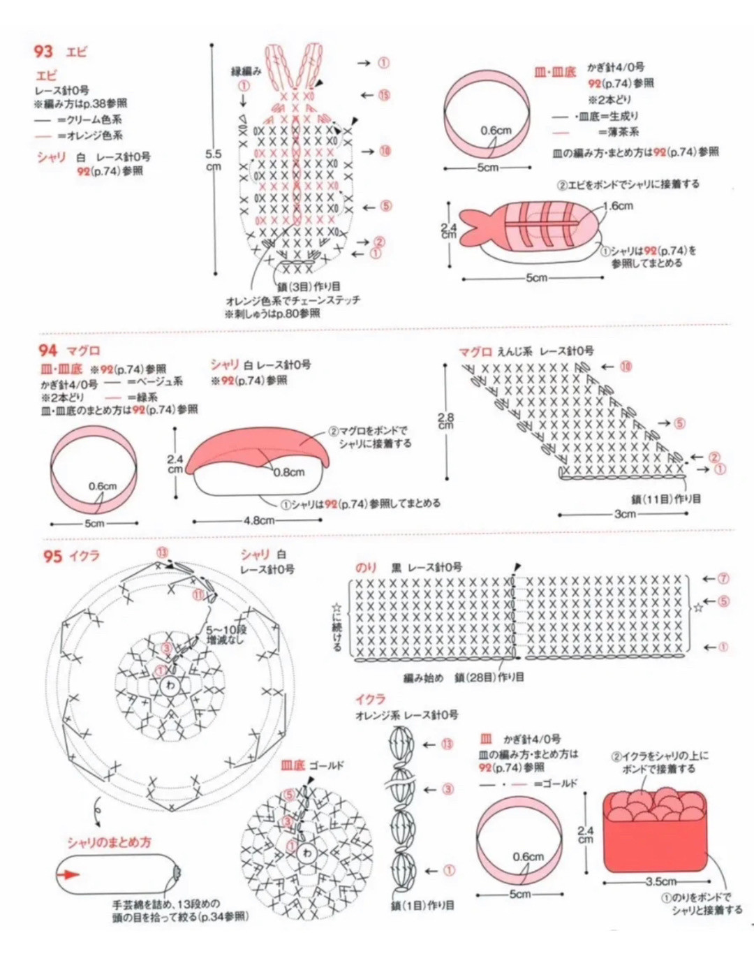 Crochet Sushi Patterns: Create Your Own Yarn Sushi Feast