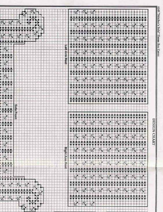 Crochet Tissue Box Cover Shaped Like a Cozy Pink Sofa