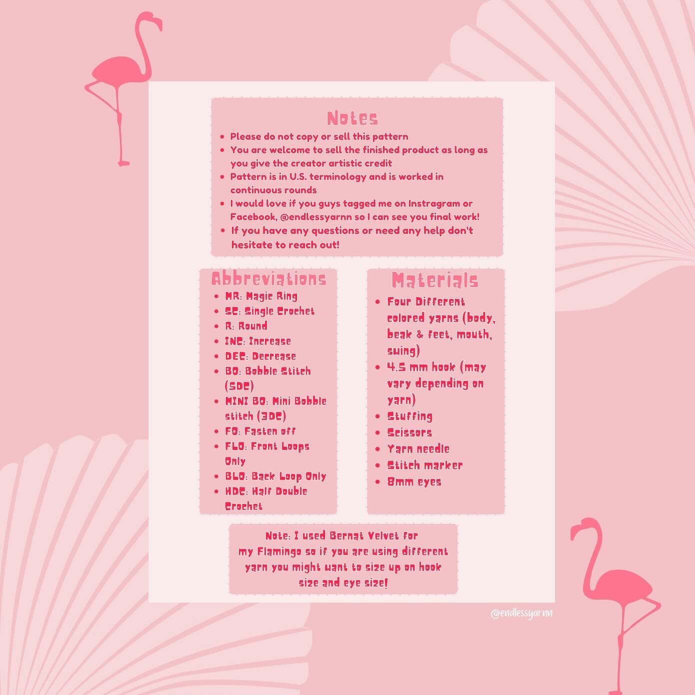 Crochet Your Own Flora the Swingin Flamingo with This Free Pattern