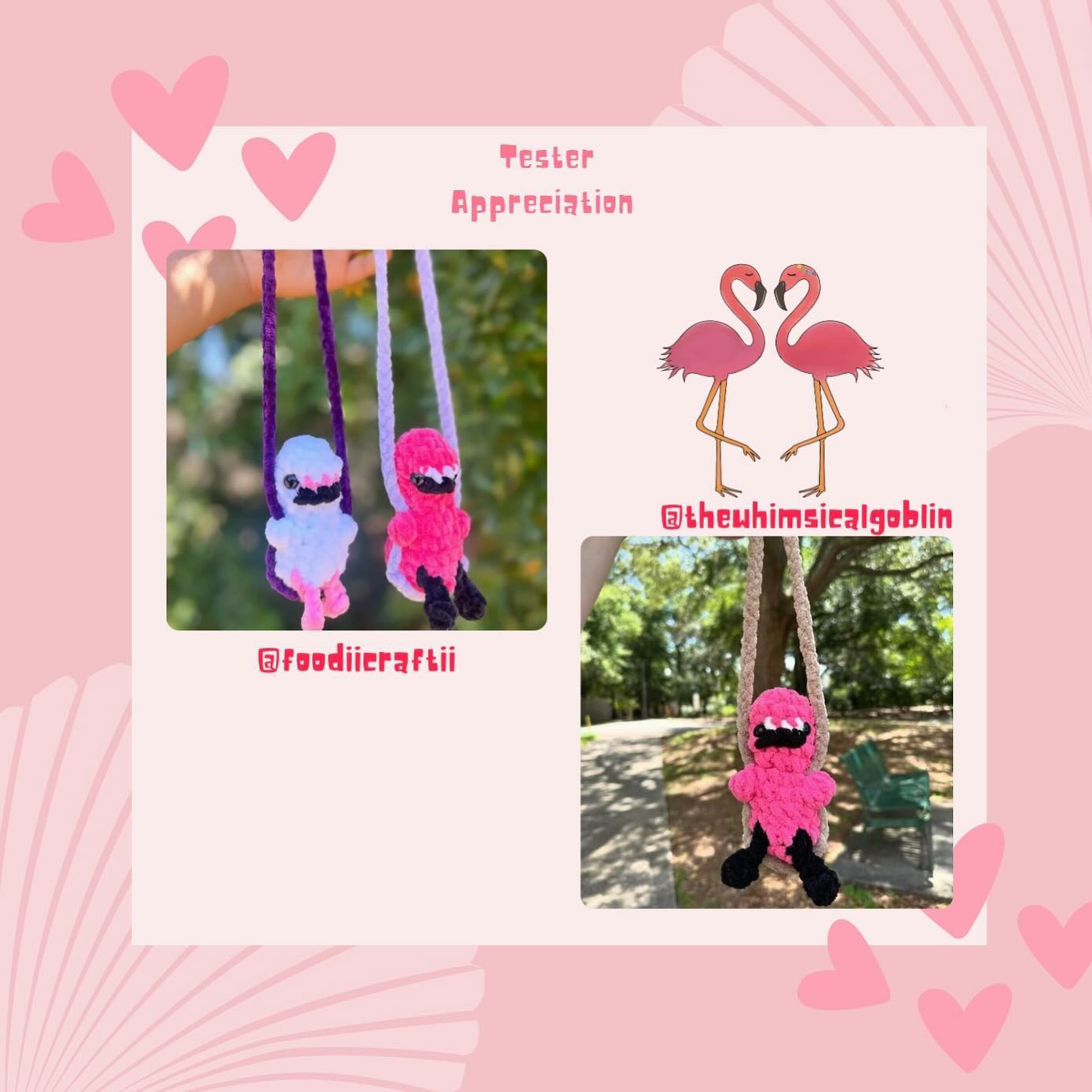 Crochet Your Own Flora the Swingin Flamingo with This Free Pattern