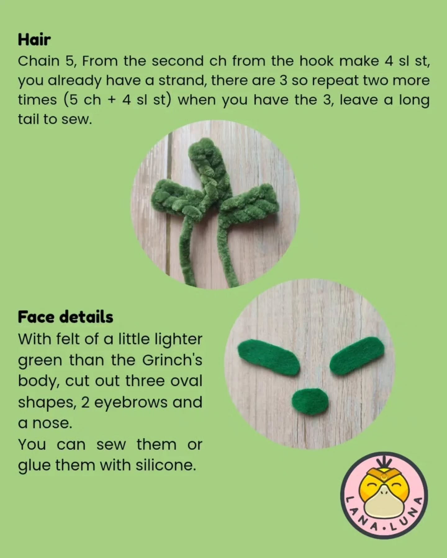 Crochet Your Own Mini Grinch with Free Pattern Guide