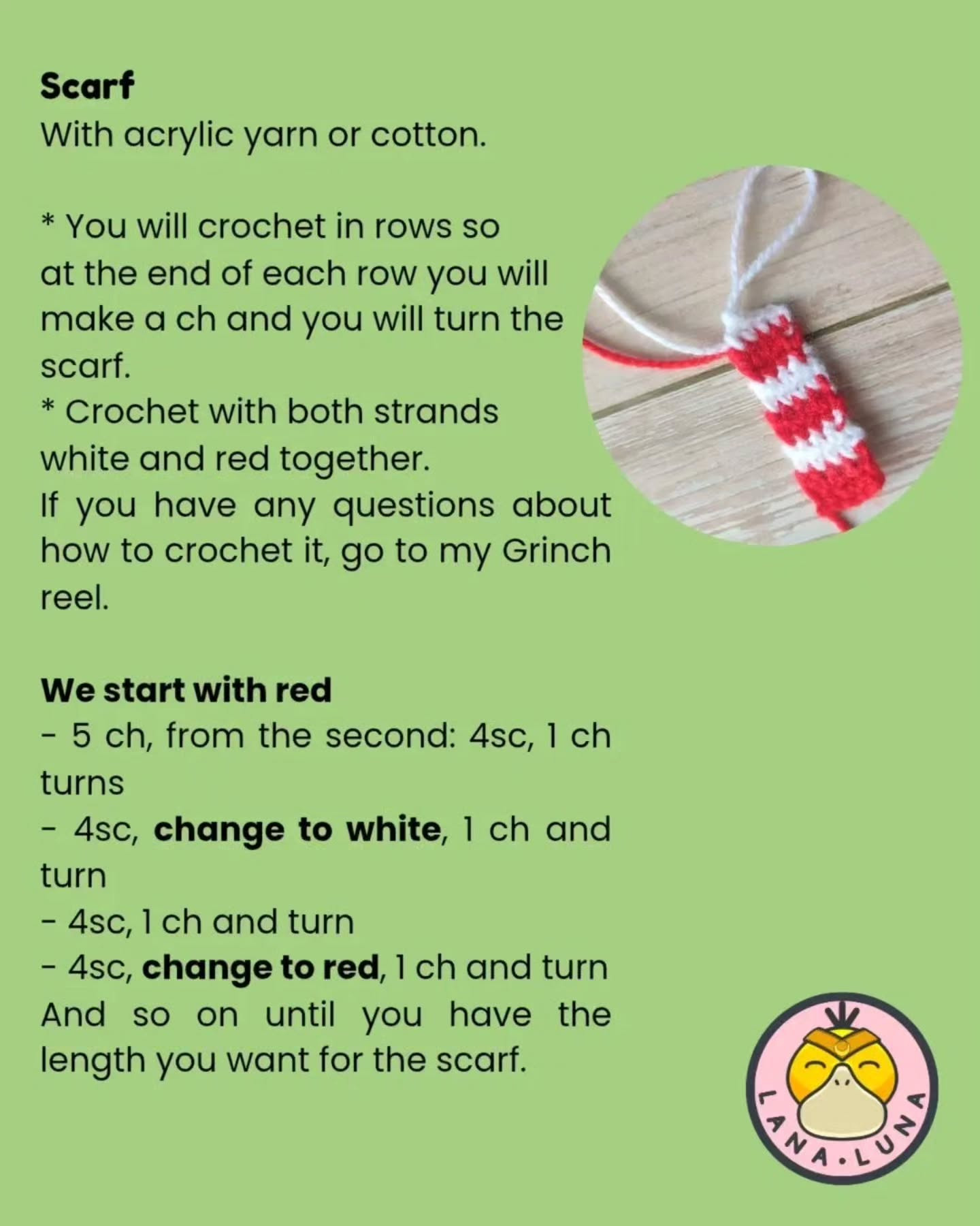 Crochet Your Own Mini Grinch with Free Pattern Guide