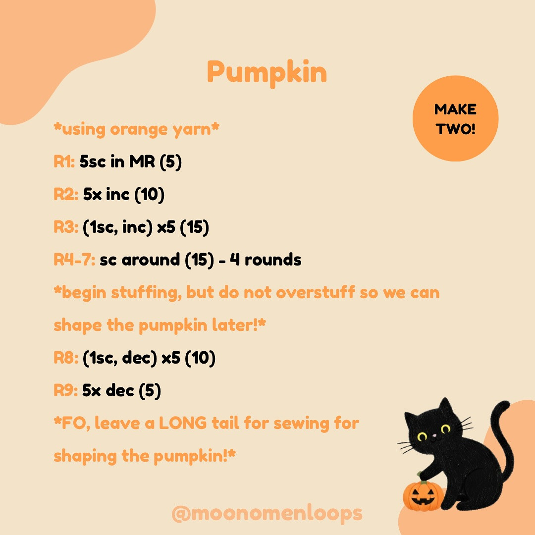 Crochet Your Own Plush Pumpkin Keychain with Free Pattern