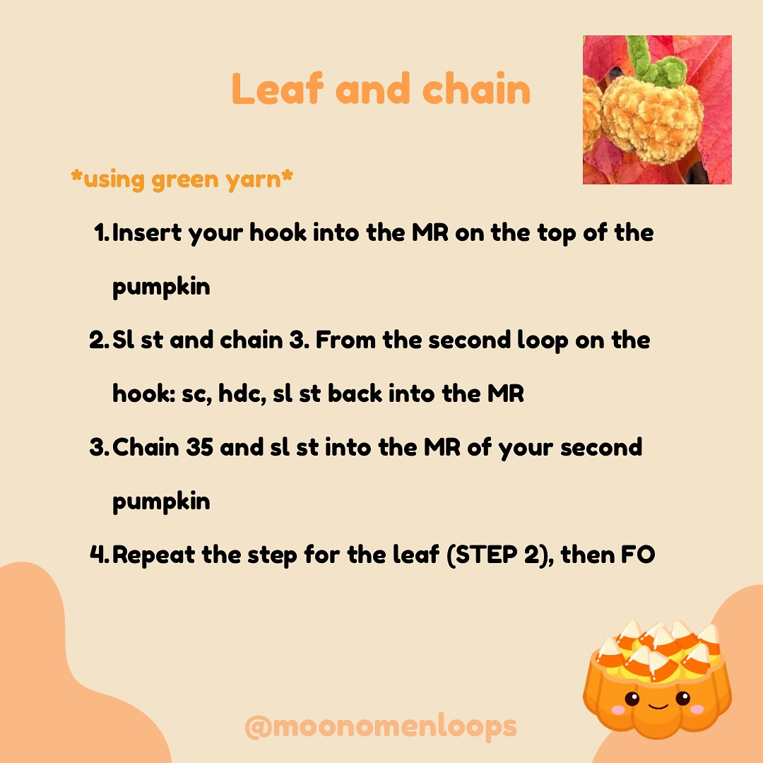 Crochet Your Own Plush Pumpkin Keychain with Free Pattern