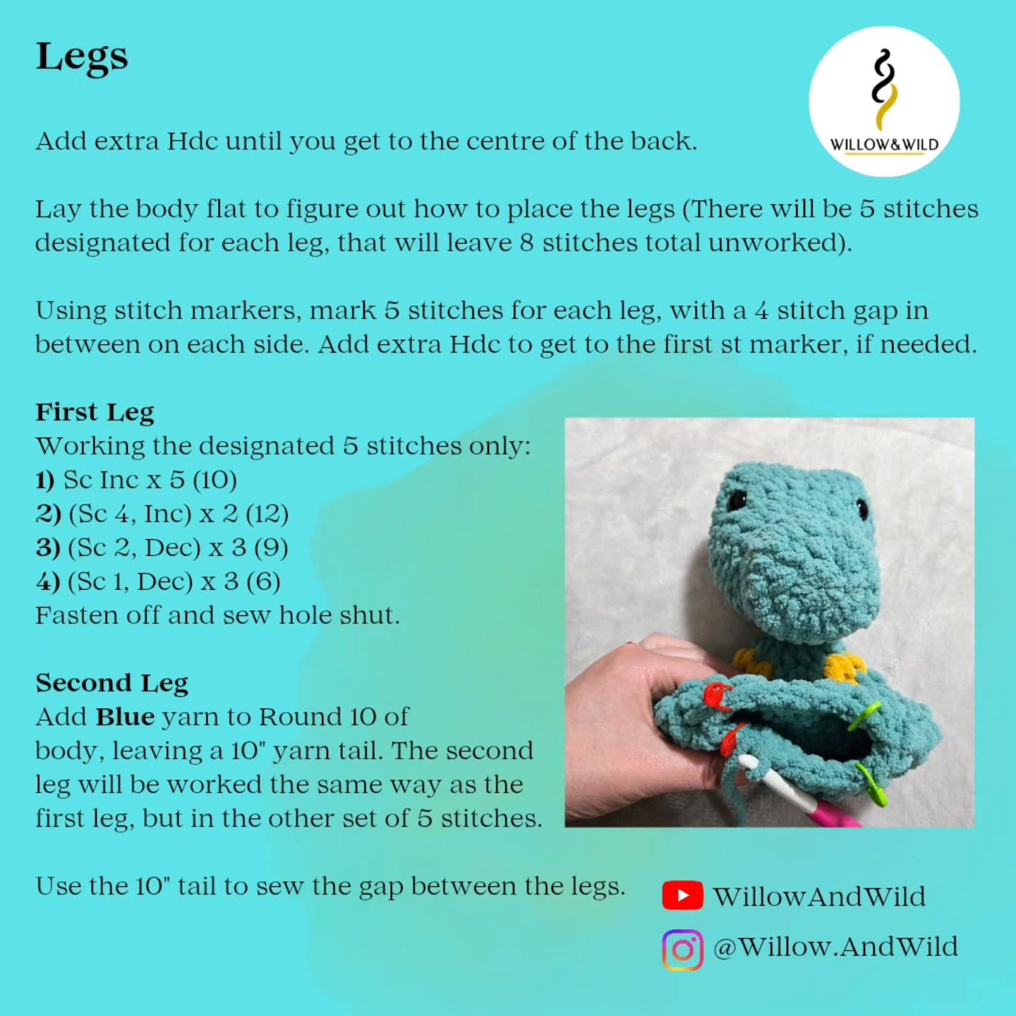 Crochet Your Own Toto the Water Crocodile with This Free Pattern