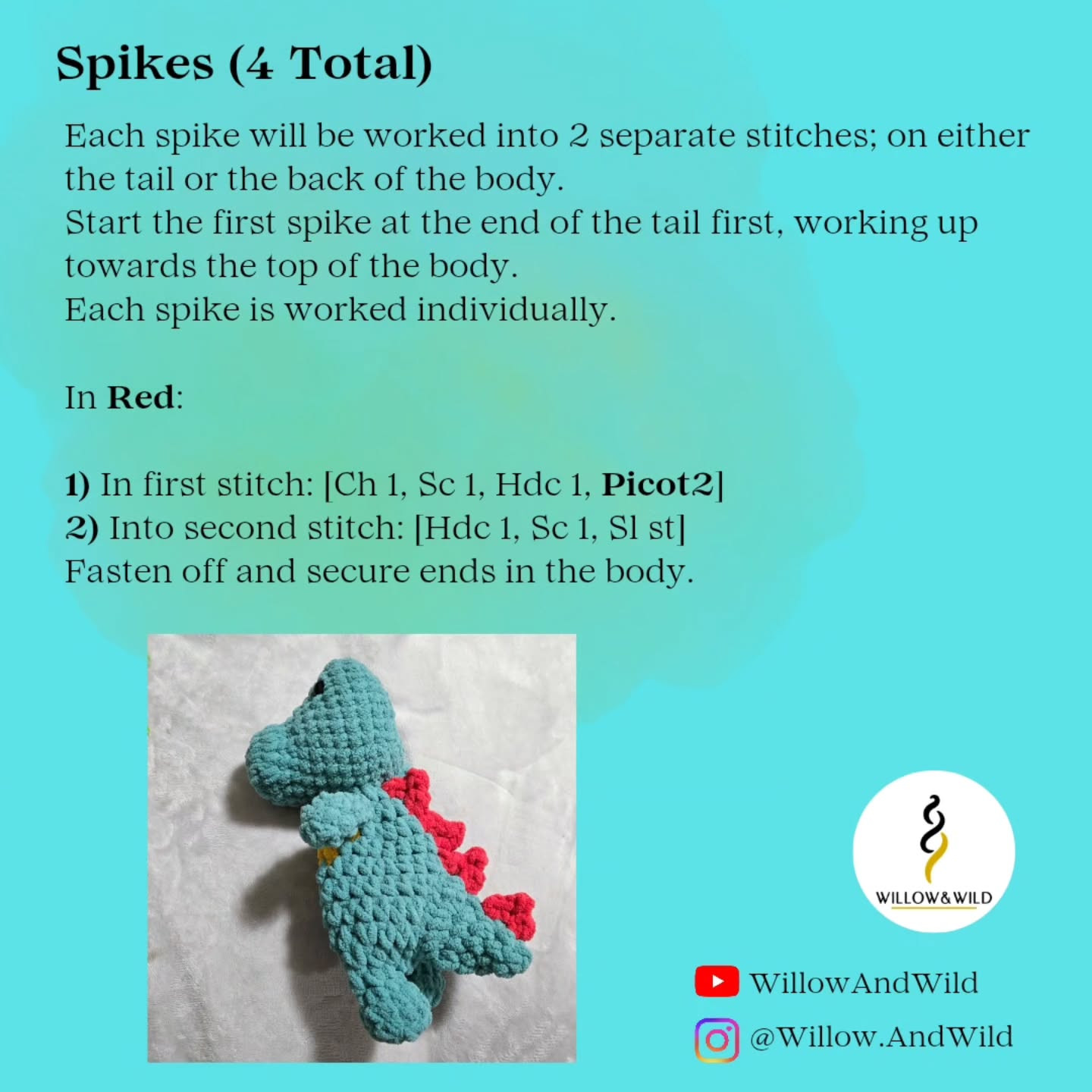 Crochet Your Own Toto the Water Crocodile with This Free Pattern