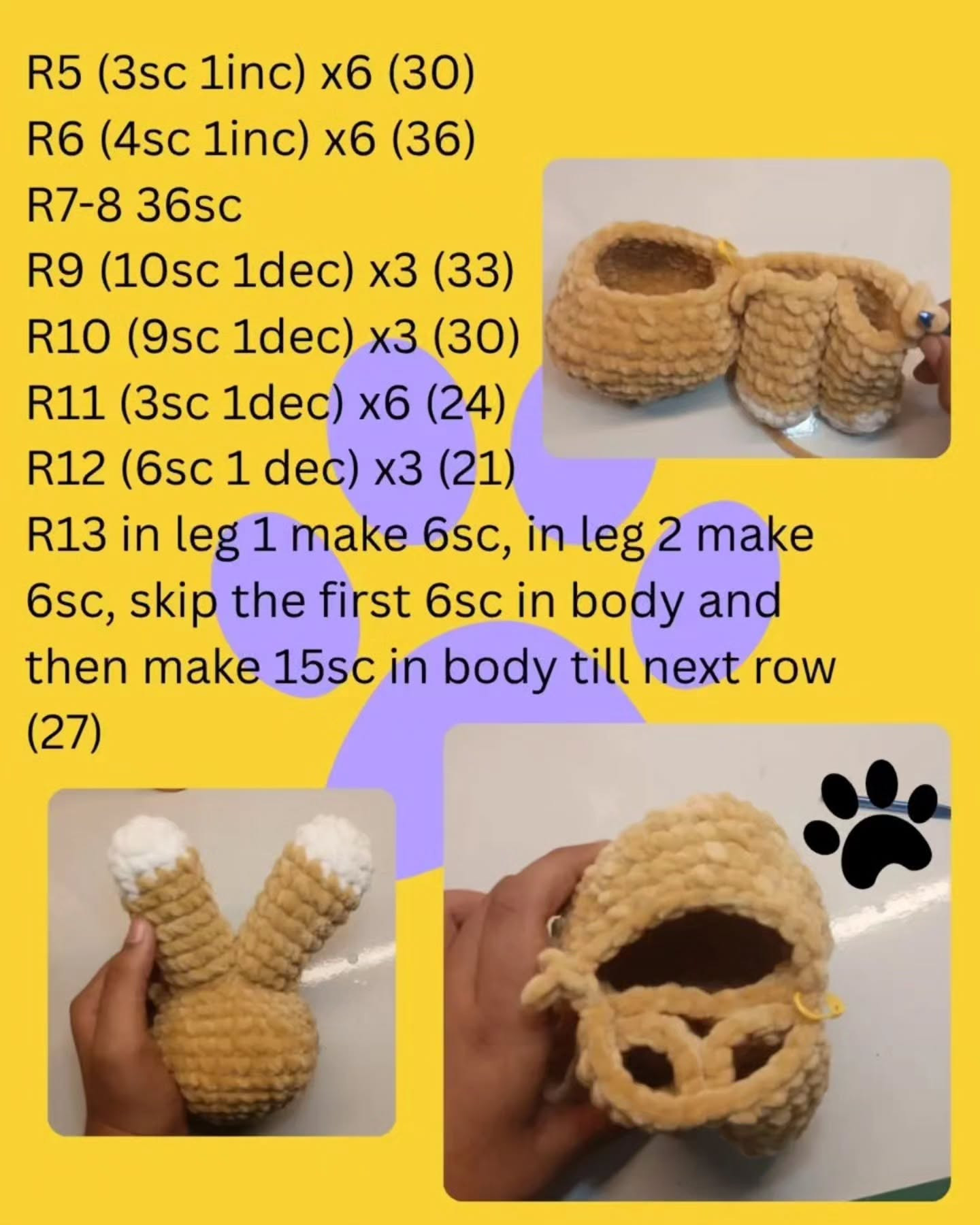 Cute Amigurumi Cat Free Crochet Pattern for Beginners