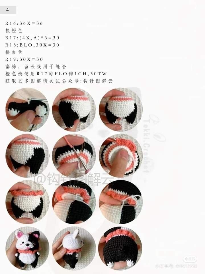 Cute Black and White Crochet Panda Pattern for Beginners