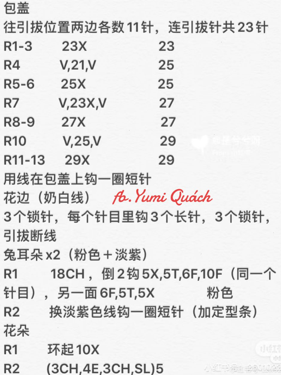 Cute Bunny Crochet Basket with Fluffy Edges and Floral Accent