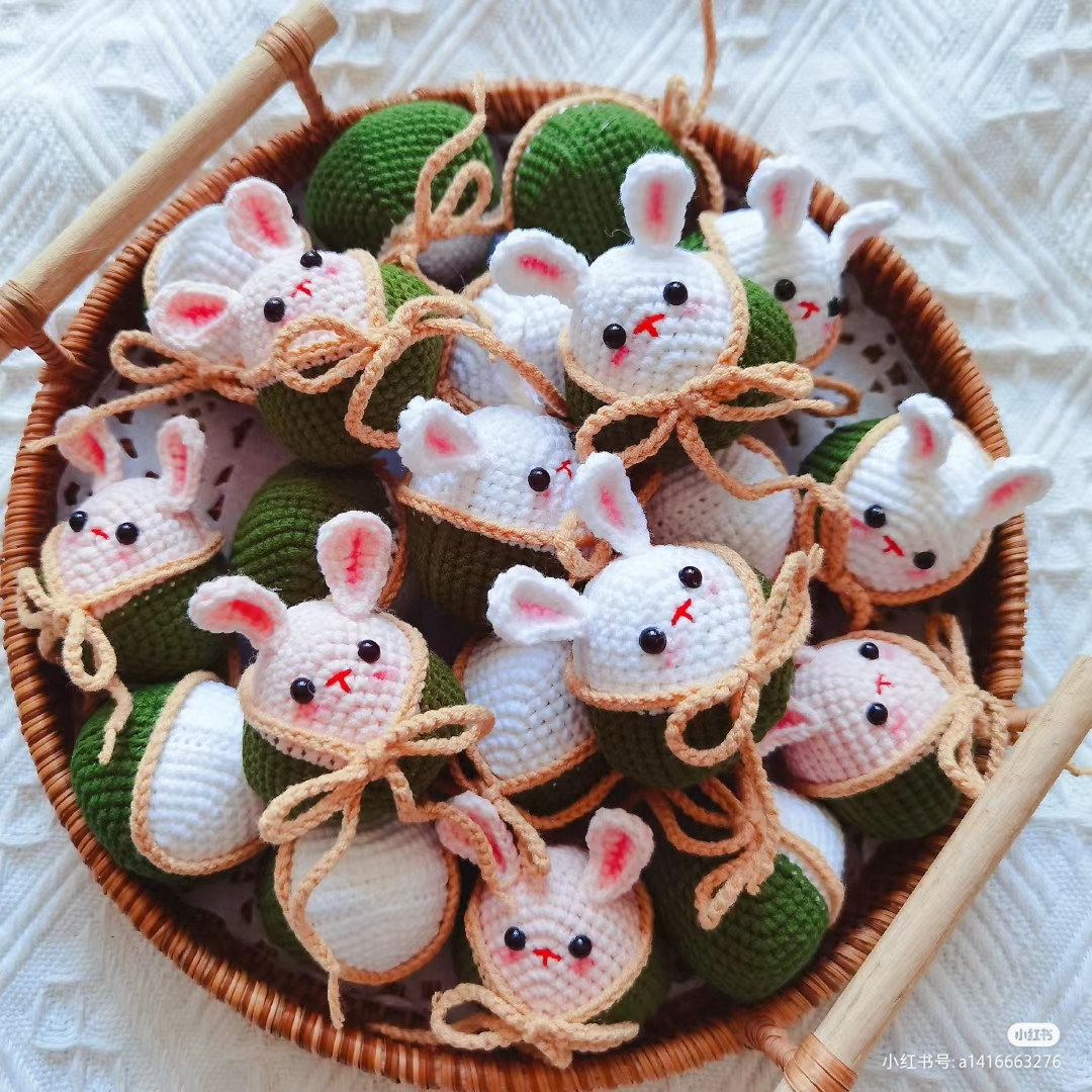 Cute Crochet Bear with Red Bow Pattern