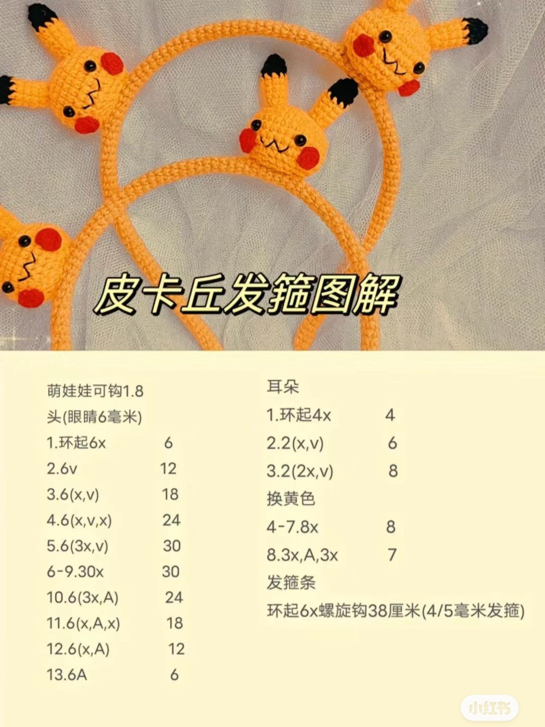 Cute Crochet Bunny and Carrot Headbands for Kids