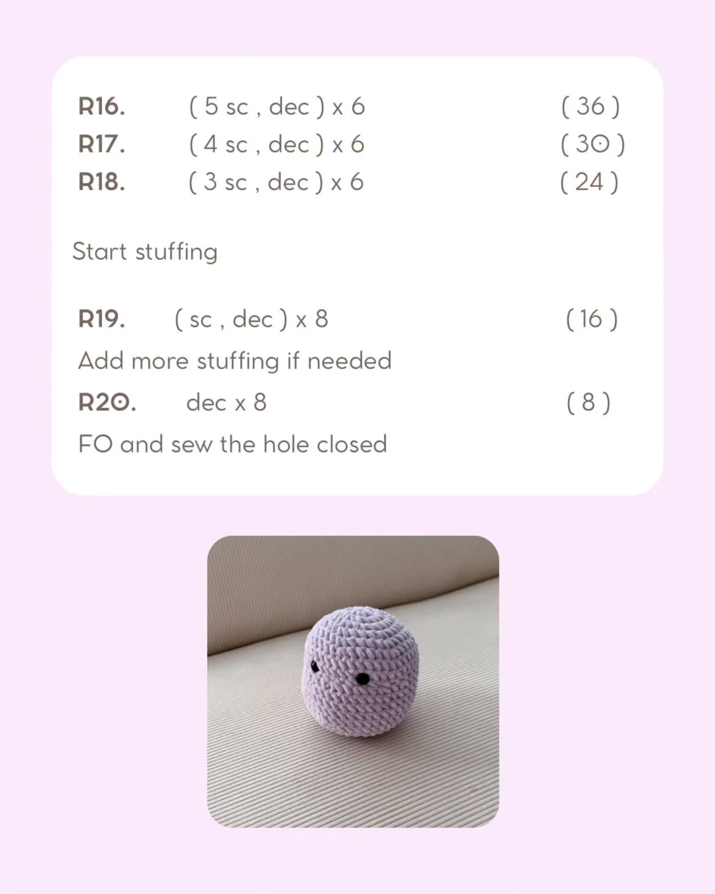 Cute Crochet Bunny and Chick Amigurumi Free Pattern