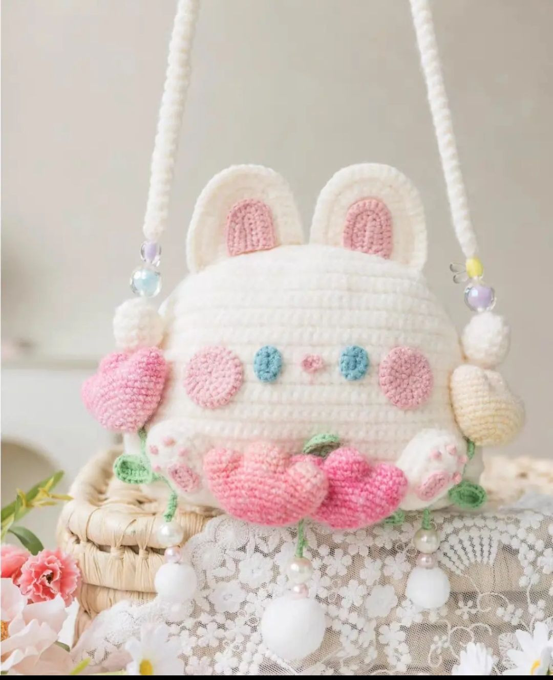 Cute Crochet Bunny Bag Pattern for Beginners