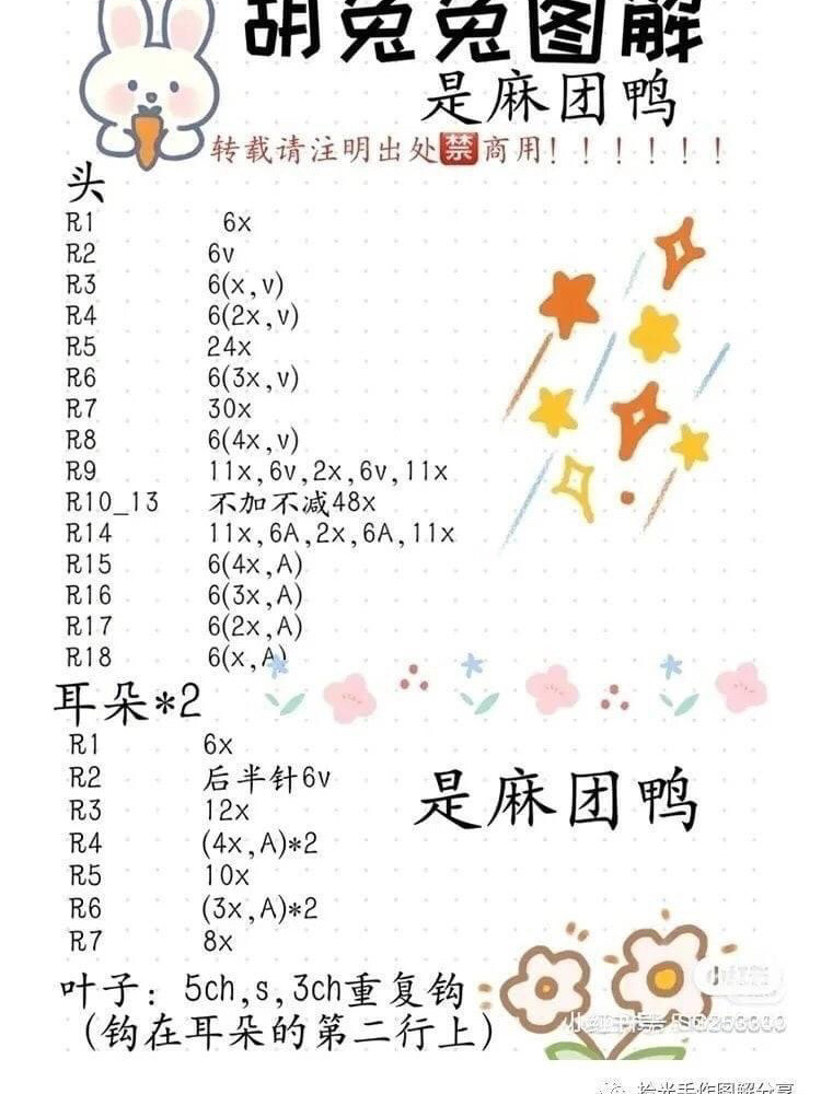 Cute Crochet Bunny Family with Adorable Ears and Faces