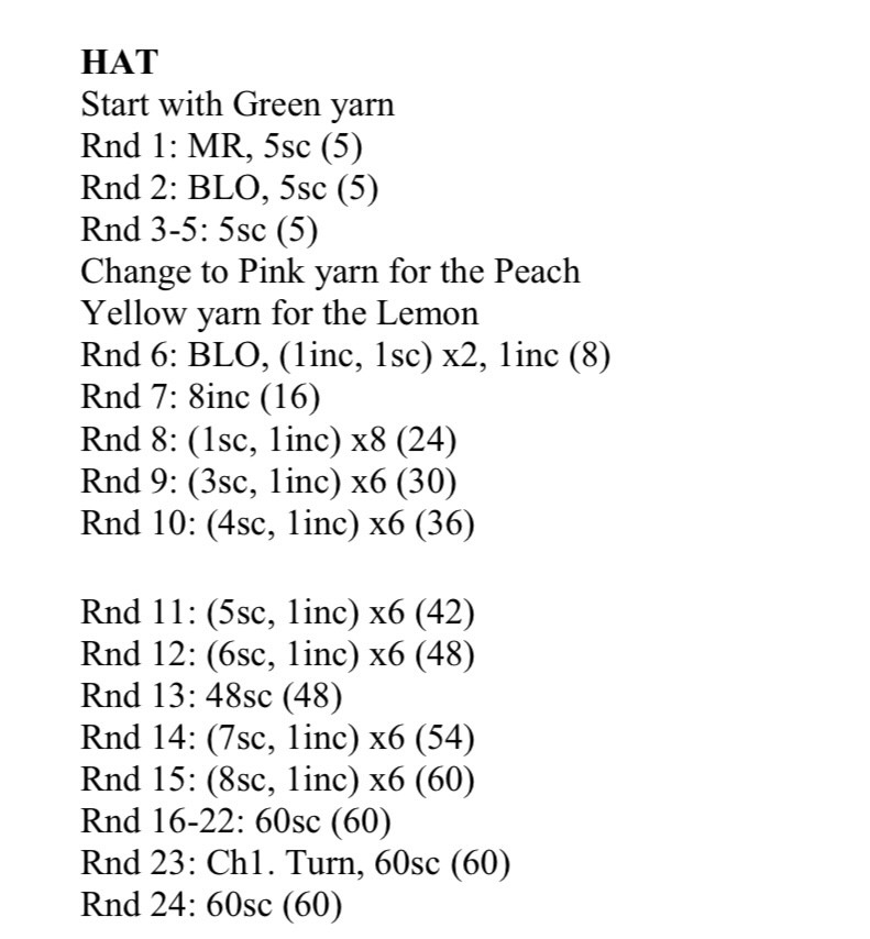 Cute Crochet Bunny with Yellow Hat and Bag Pattern