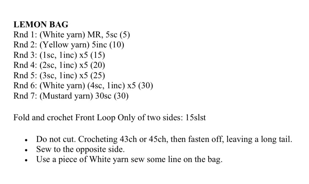 Cute Crochet Bunny with Yellow Hat and Bag Pattern