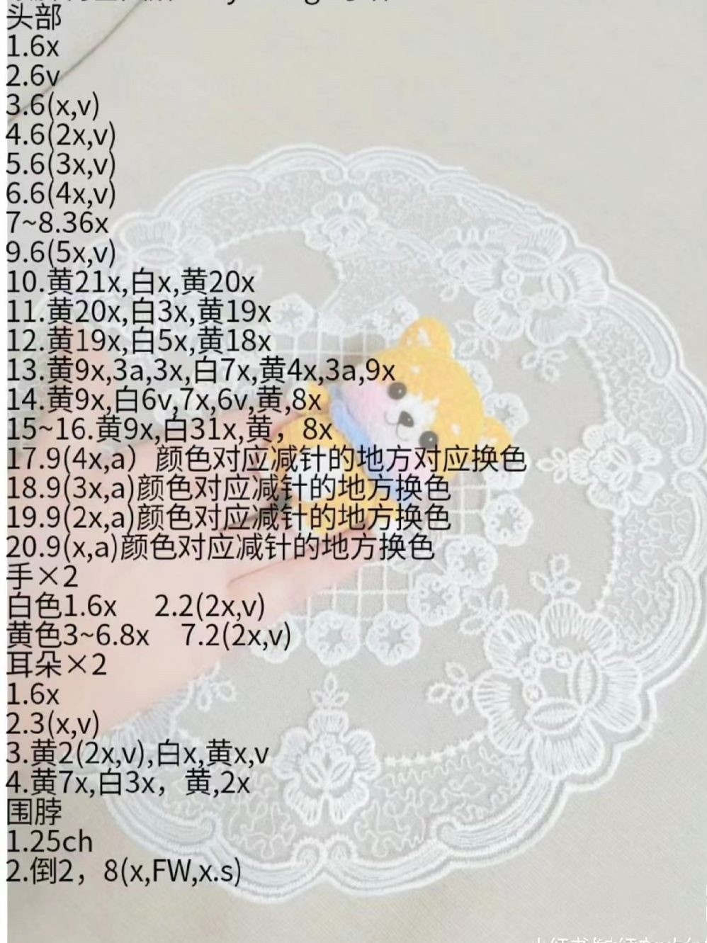 Cute Crochet Dog Amigurumi Pattern for Beginners