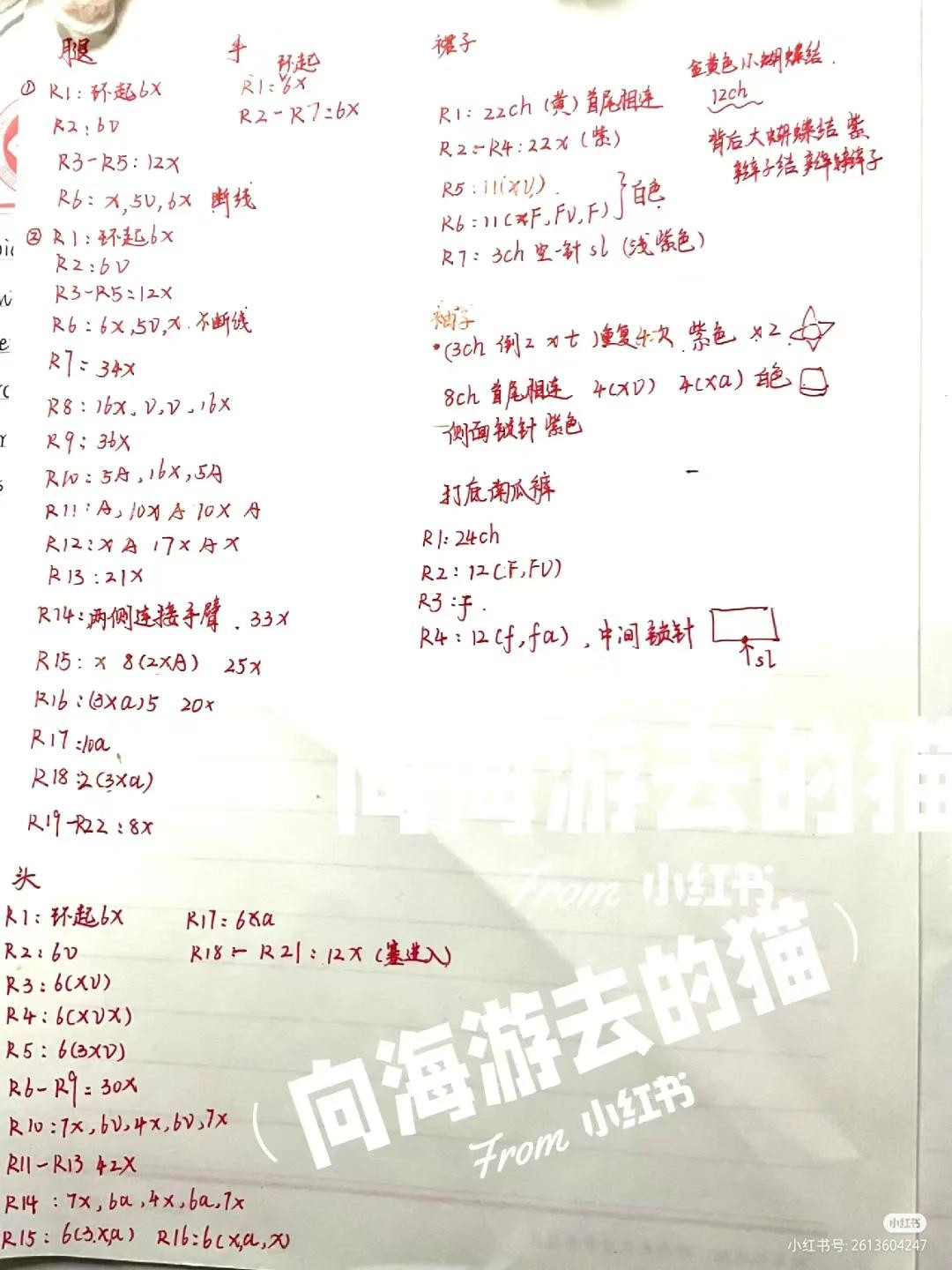 Cute Crochet Doll and Fluffy Sheep Amigurumi Pattern