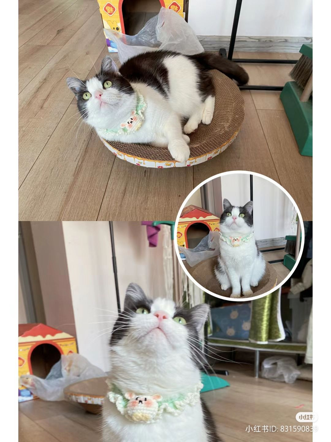 Cute Crochet Headband with Animal Ears Design